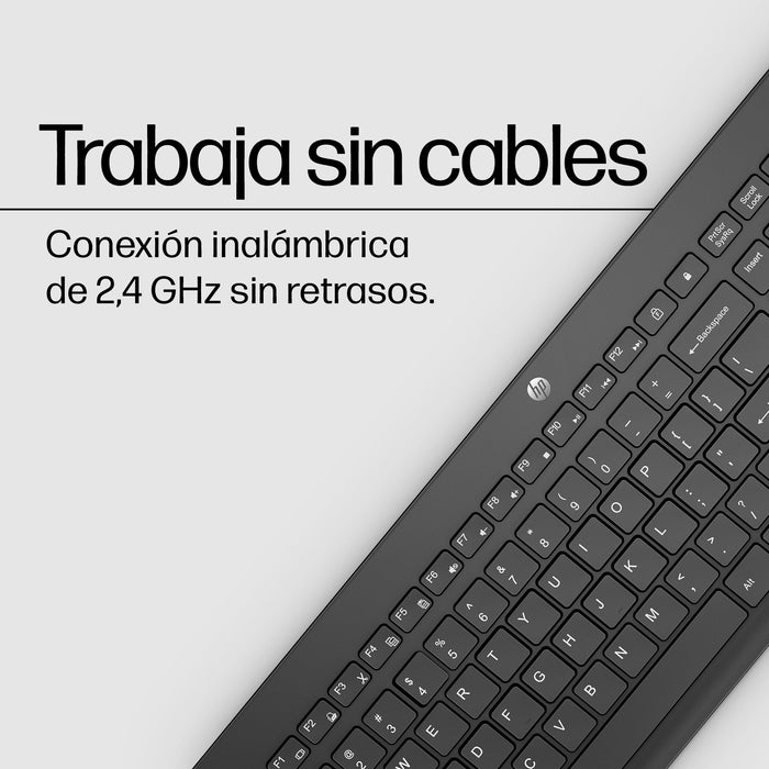 EAN 0195908430032 - HP 230 Wireless Keyboard teclado Universal RF inalámbrico Negro imagen 6