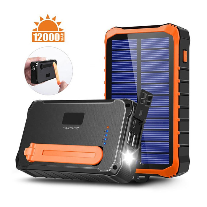 EAN 4252011902330 - 4smarts 456633 batería externa Polímero de litio 12000 mAh Negro, Naranja imagen 1