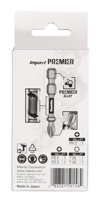 EAN 0088381591584 - Makita E-13568 punta de destornillador imagen 6