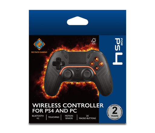 EAN 7333048057105 - Deltaco Gaming GAM-139 mando y volante Negro Bluetooth/USB Gamepad Digital Android, PC, PlayStation 4 imagen 2