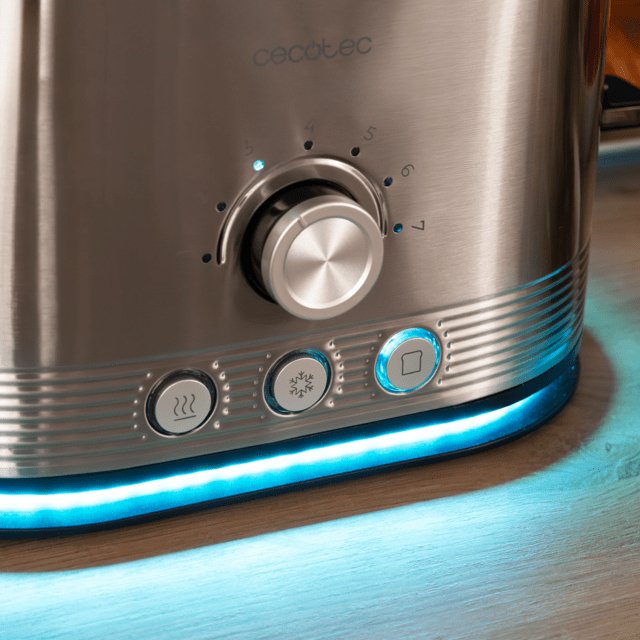 EAN 8435484032858 - Cecotec 03285 tostadora 7 2 rebanada(s) 1400 W Acero inoxidable imagen 10
