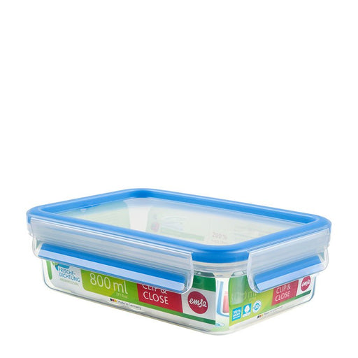 EAN 4009049303093 - EMSA 508539 recipiente de almacenar comida Rectangular Caja 0,8 L Transparente 8 pieza(s) imagen 1
