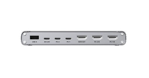 EAN 4894160058133 - UNITEK D1118AGY01-EU interruptor KVM Gris imagen 13