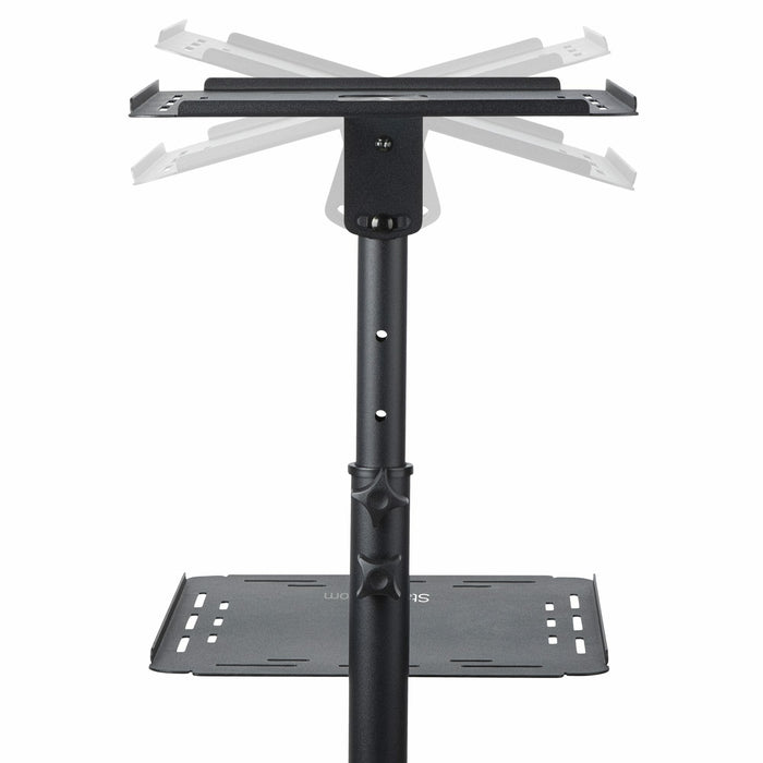 EAN 0065030889964 - StarTech.com ADJPROJCART mueble y soporte para dispositivo multimedia Negro Carro para administración de  imagen 9