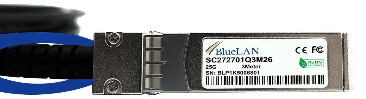 EAN 4063232007939 - BlueOptics SFP-25G-C3M-BL Cable de fibra óptica e InfiniBand 3 m SFP28 Negro, Plata imagen 3