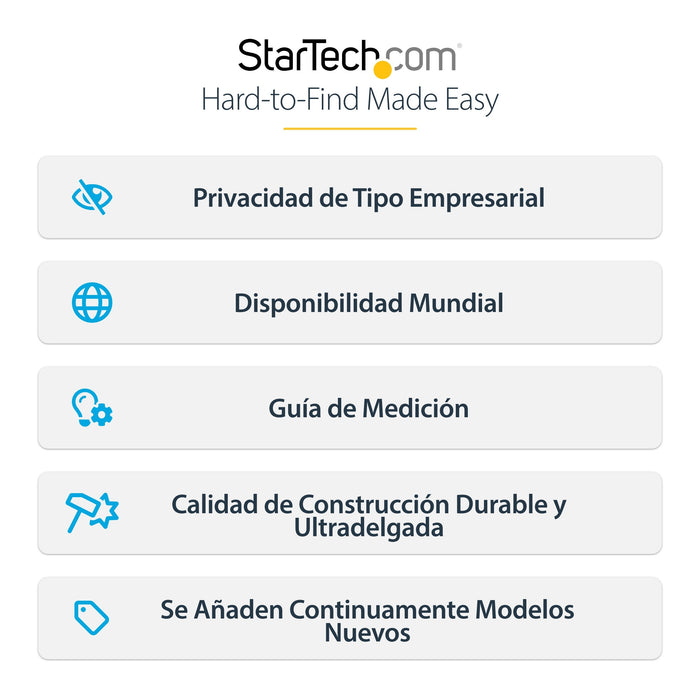 EAN 0065030901932 - StarTech.com 2461A-PRIVACY-SCREEN filtro para monitor 61 cm (24") Filtro de privacidad para pantallas sin imagen 16