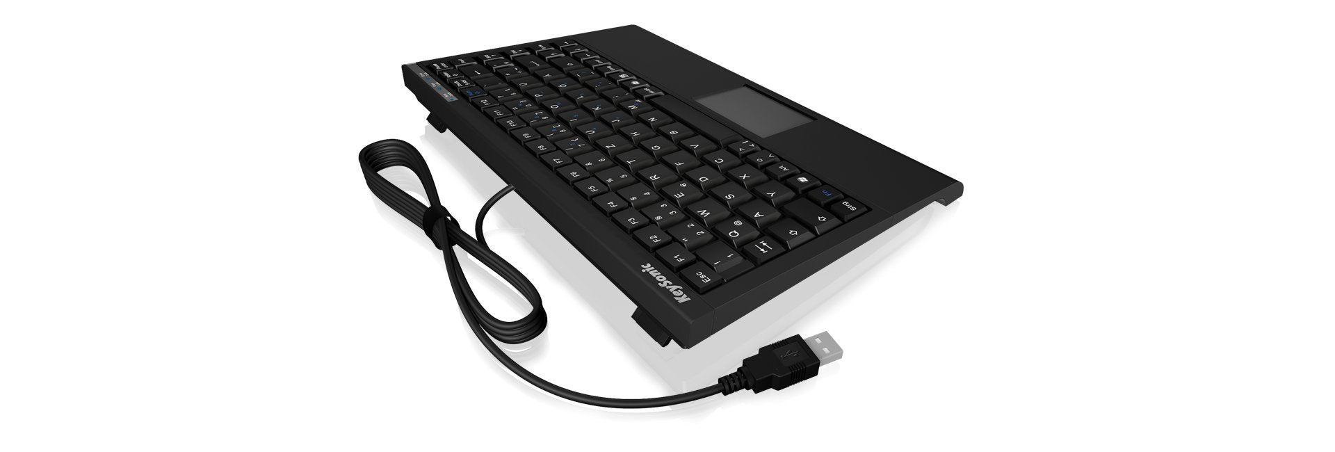 EAN 4250078141990 - KeySonic ACK-540U+ (UK) teclado Oficina USB QWERTY Inglés del Reino Unido Negro imagen 6
