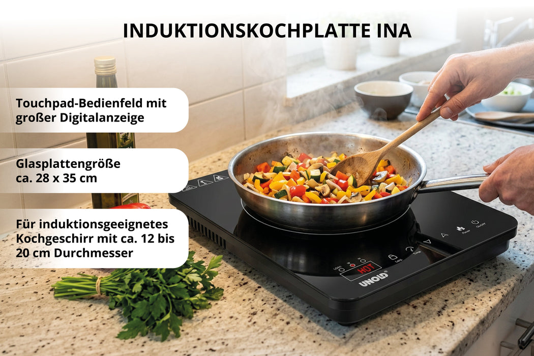 EAN 4011689583056 - Unold Induktionskochplatte Ina 58305 Negro Encimera Con placa de inducción 1 zona(s) imagen 4