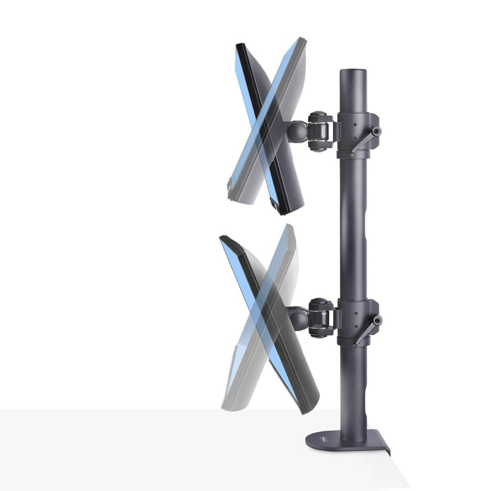 EAN 65030908306 - StarTech.com H2MPV-MONITOR-MOUNT soporte para monitor 124,5 cm (49") Escritorio Negro imagen 4