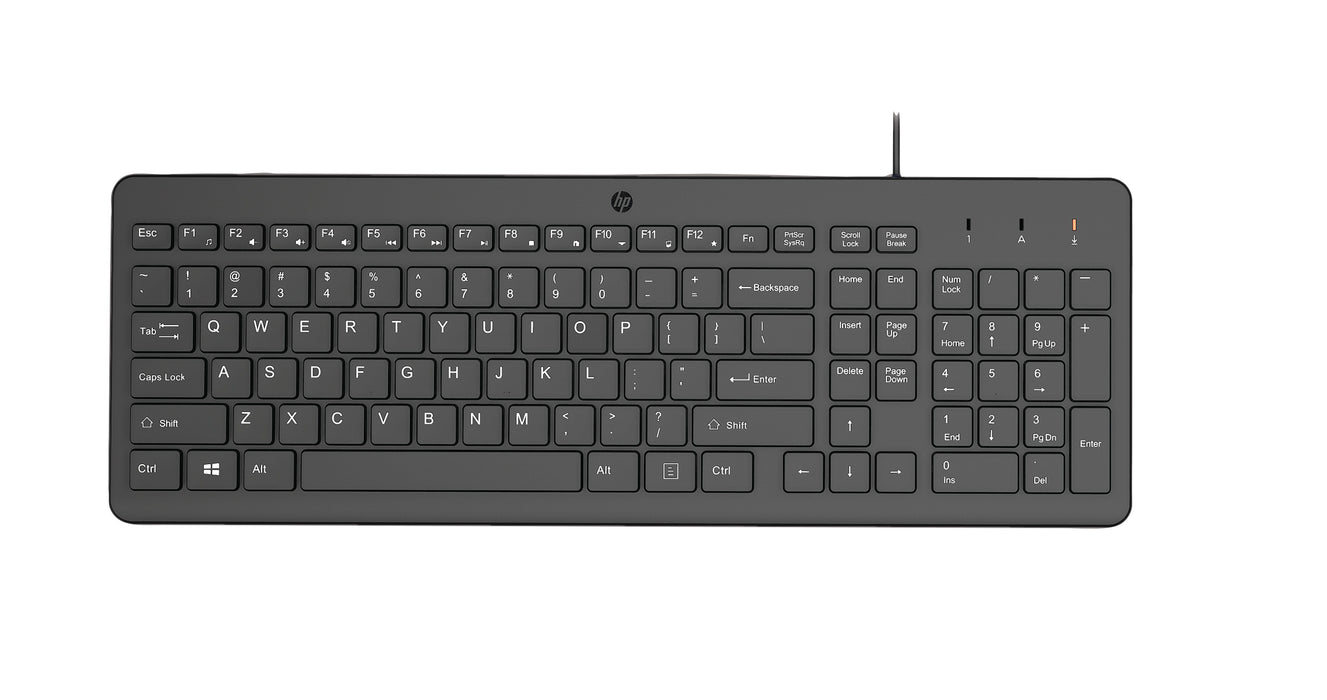 EAN 0196548244201 - HP 150 USB-A Wired Keyboard teclado Universal Negro imagen 1