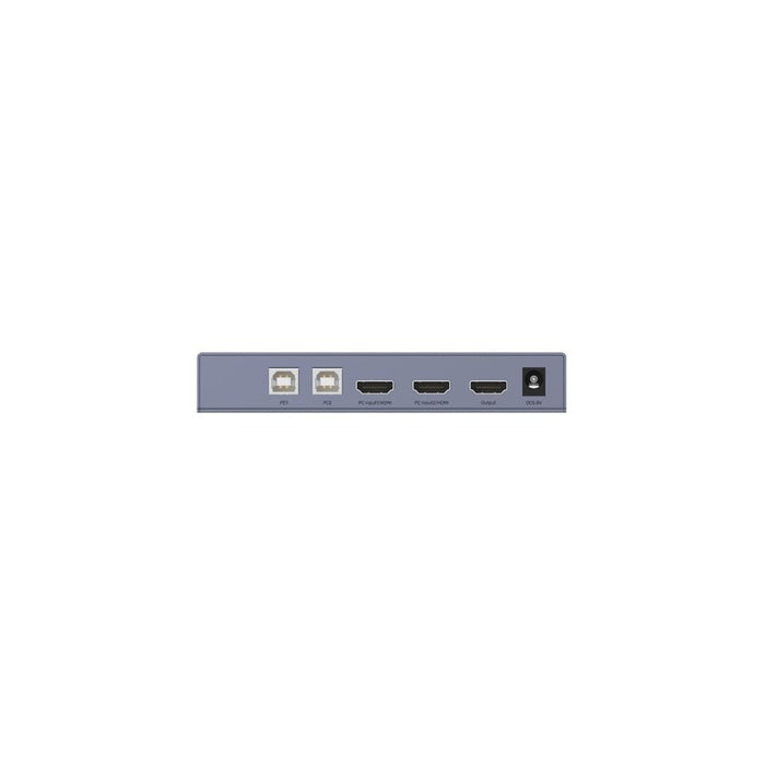 EAN 4894160048301 - UNITEK V307A interruptor KVM Gris imagen 4