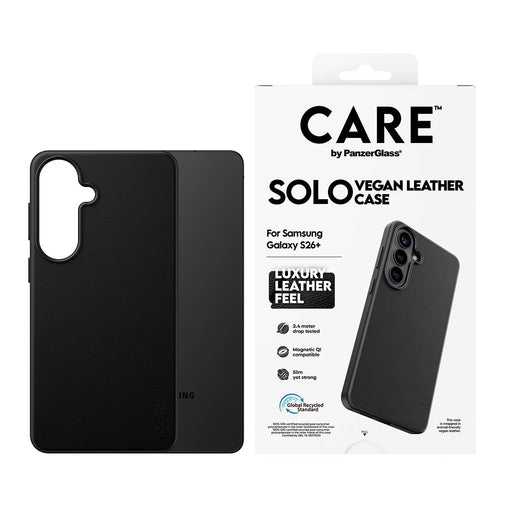 EAN 5715685037948 - PanzerGlass CARE™ by ® Solo Case Black w. Qi Samsung Galaxy S26+ funda para teléfono móvil Negro imagen 2