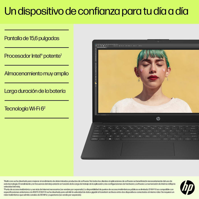 EAN 0199251568282 - HP 15-fd0356ns Intel® Core™ i7 i7-1355U Portátil 39,6 cm (15.6") Full HD 8 GB DDR4-SDRAM 512 GB SSD Wi-Fi imagen 4
