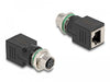 EAN 4043619600601 - DeLOCK 60060 cambiador de género para cable RJ-45 Negro imagen 1