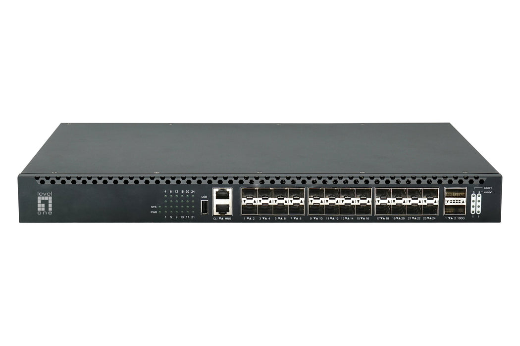 EAN 4015867238479 - LevelOne XQS-3126 switch Gestionado L3 Negro imagen 1