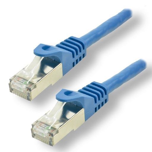 EAN 3700224762797 - MCL FCC7BMSHF-0.5M/B cable de red Azul 0,5 m Cat7 S/FTP (S-STP) Alrededor imagen 2