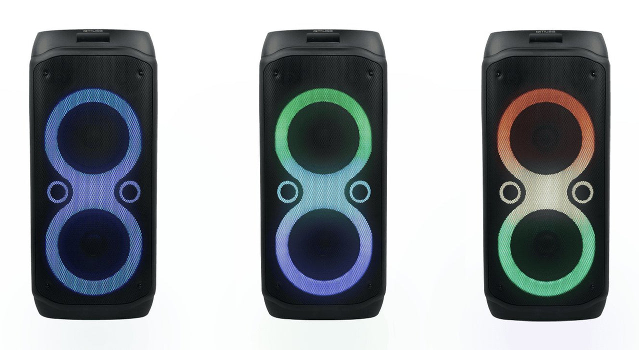 EAN 3700460209421 - Muse M-1937 DJ altavoz portátil o de fiesta Altavoz para fiestas Negro 600 W imagen 3