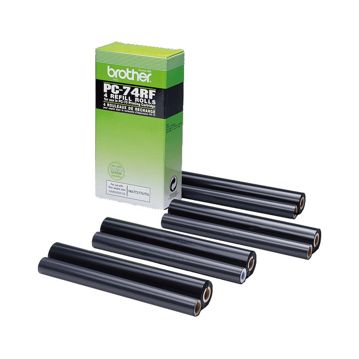 EAN 4977766058117 - Brother PC-74RF suministro para fax Cinta de fax 144 páginas Negro 4 pieza(s) imagen 2