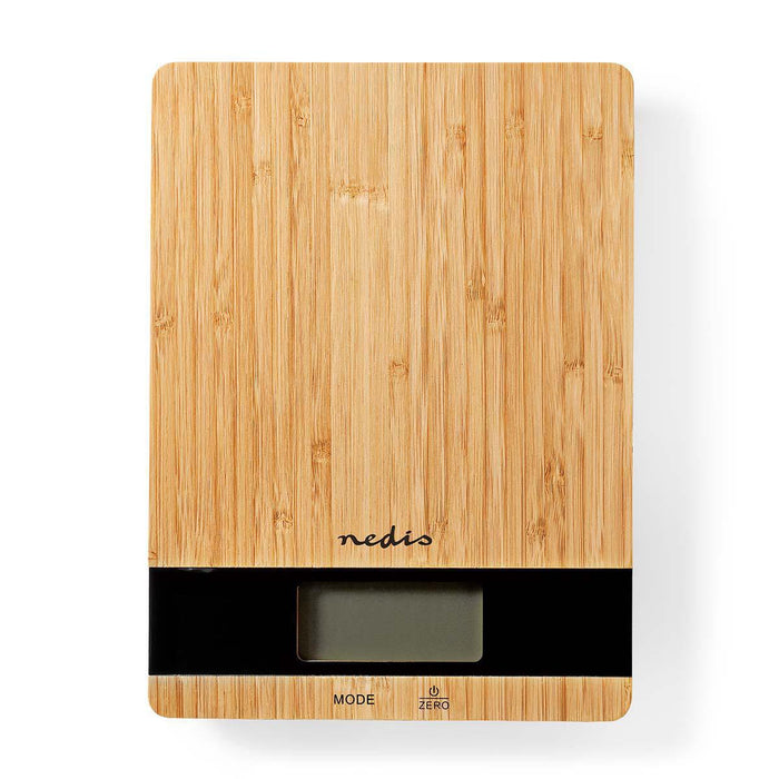 EAN 5412810334520 - Nedis KASC600WD báscula de cocina Madera Encimera Rectángulo Báscula electrónica de cocina imagen 8