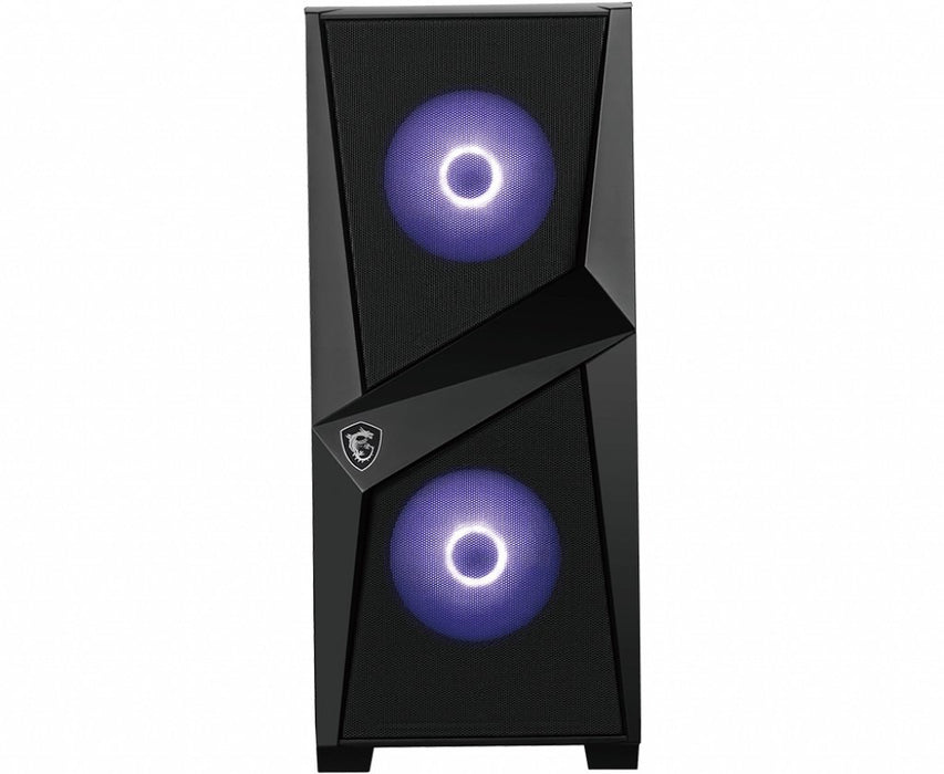 EAN 4719072676414 - MSI MAG Forge 100M Midi Tower Negro, Transparente imagen 4