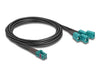 EAN 4043619901401 - DeLOCK 90140 cable coaxial 1 m Color aguamarina, Negro imagen 1
