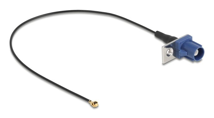 EAN 4043619907274 - DeLOCK 90727 cable coaxial 1.13 0,2 m FAKRA C I-PEX MHF1 Negro, Azul imagen 1