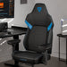 EAN 4711099478743 - ThunderX3 CORE Smart Racer Silla para videojuegos de PC Asiento acolchado Negro, Azul imagen 4