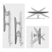 EAN 65030895323 - StarTech.com 6-MONITOR-ARM-A soporte para monitor 81,3 cm (32") Escritorio Blanco imagen 8