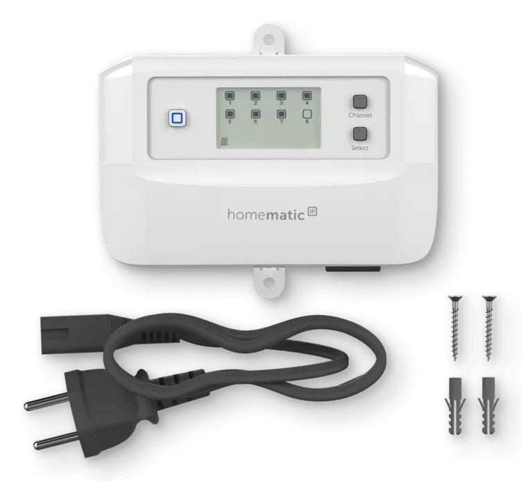 EAN 4047976616565 - Homematic IP HmIP-FALMOT-C8 termoestato RF Blanco imagen 9