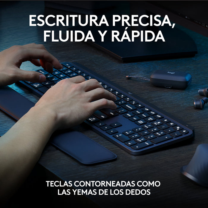 EAN 5099206112452 - Logitech 920-011610 teclado Ratón incluido Oficina Bluetooth QWERTY Español Grafito imagen 4