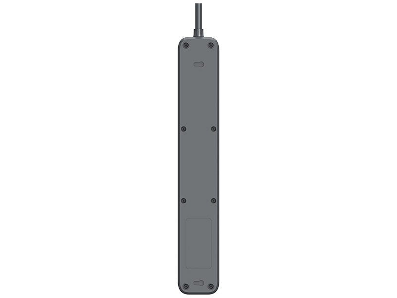 EAN 5907512868959 - Tracer Power Line+ 5 sockets base múltiple 1,5 m 4 salidas AC Interior Grafito imagen 1