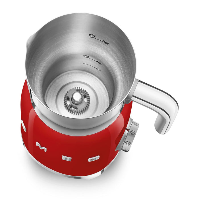 EAN 8017709316099 - Smeg MFF11RDEU espumador o calentador de leche Automatic milk frother/warmer Rojo imagen 5