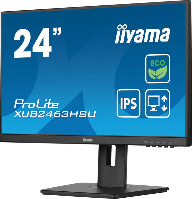EAN 4948570123766 - iiyama ProLite XUB2463HSU-B1 pantalla para PC 60,5 cm (23.8") 1920 x 1080 Pixeles Full HD LED Negro imagen 6