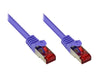 EAN 4014619548200 - Alcasa RJ45-RJ45, m-m, 1.5m cable de red Violeta 1,5 m Cat6 S/FTP (S-STP) imagen 1