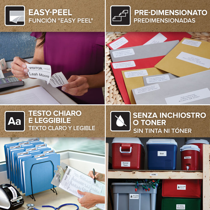 EAN 3026981122835 - DYMO Durable Blanco Etiqueta para impresora autoadhesiva imagen 7