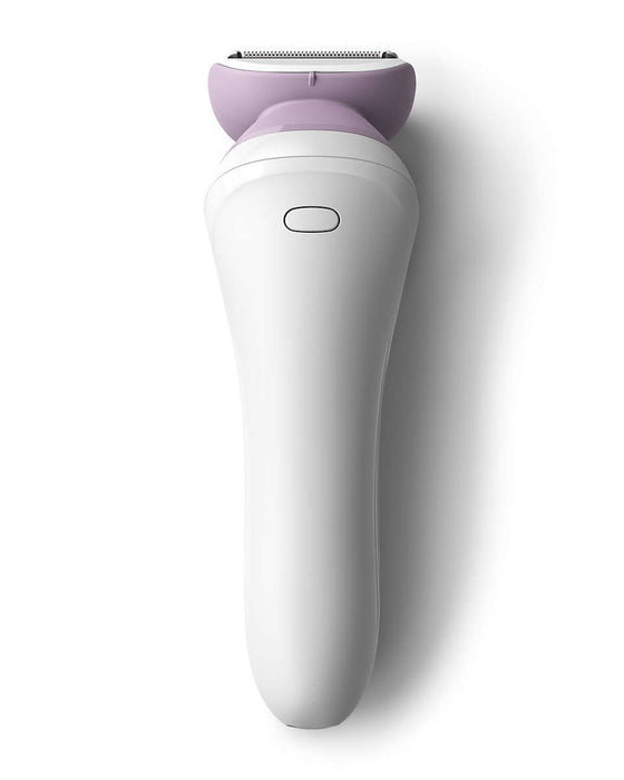 EAN 8710103998143 - Philips 6000 series BRL136/00 maquinilla de afeitar para mujer 1 cabezal(es) Recortadora Rosa, Blanco imagen 8