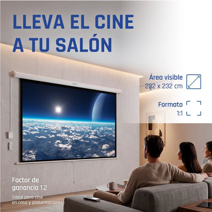 EAN 8435364308912 - iggual PSIES240 pantalla de proyección 3,39 m (133.5") 1:1 imagen 4