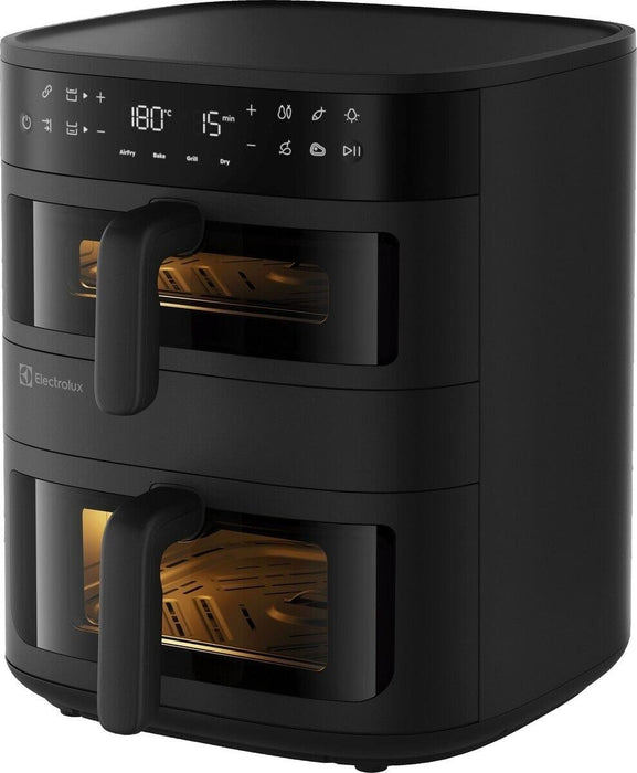 EAN 7333394095806 - Electrolux EAFD11B Doble 11 L Independiente 2700 W Freidora de aire caliente Negro imagen 1