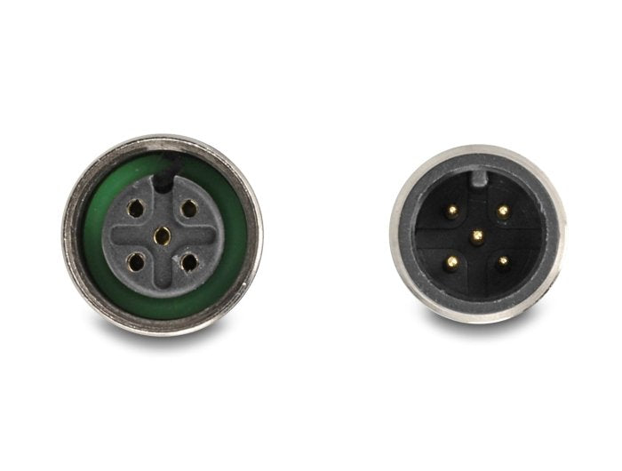 EAN 4043619606665 - DeLOCK 60666 cambiador de género para cable 2x D-Sub 2x M12 imagen 3