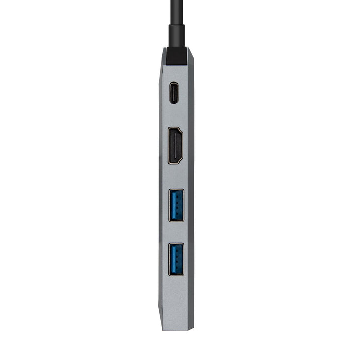 EAN 8436574707595 - AISENS ASUC-5P003-GR base para portátil y replicador de puertos Alámbrico USB 3.2 Gen 1 (3.1 Gen 1) Type- imagen 3