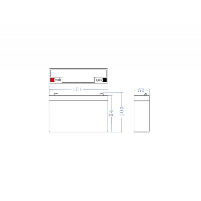 EAN 5903317227724 - Green Cell AGM34 batería para sistema ups Sealed Lead Acid (VRLA) 6 V 14 Ah imagen 6