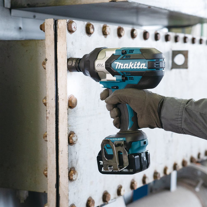 EAN 0197050001009 - Makita DTW1004Z atornilladora de impacto con batería 1/2" 2200 RPM 1050 Nm Negro, Turquesa 18 V imagen 17
