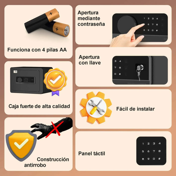 EAN 5907207227276 - Extralink EX.27276 caja fuerte imagen 6