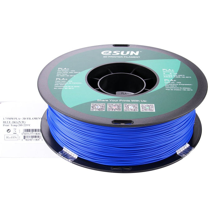 EAN 6922572219045 - eSUN PLA+175U1 material de impresión 3d Ácido poliláctico plus (PLA+) Azul 1 kg imagen 9