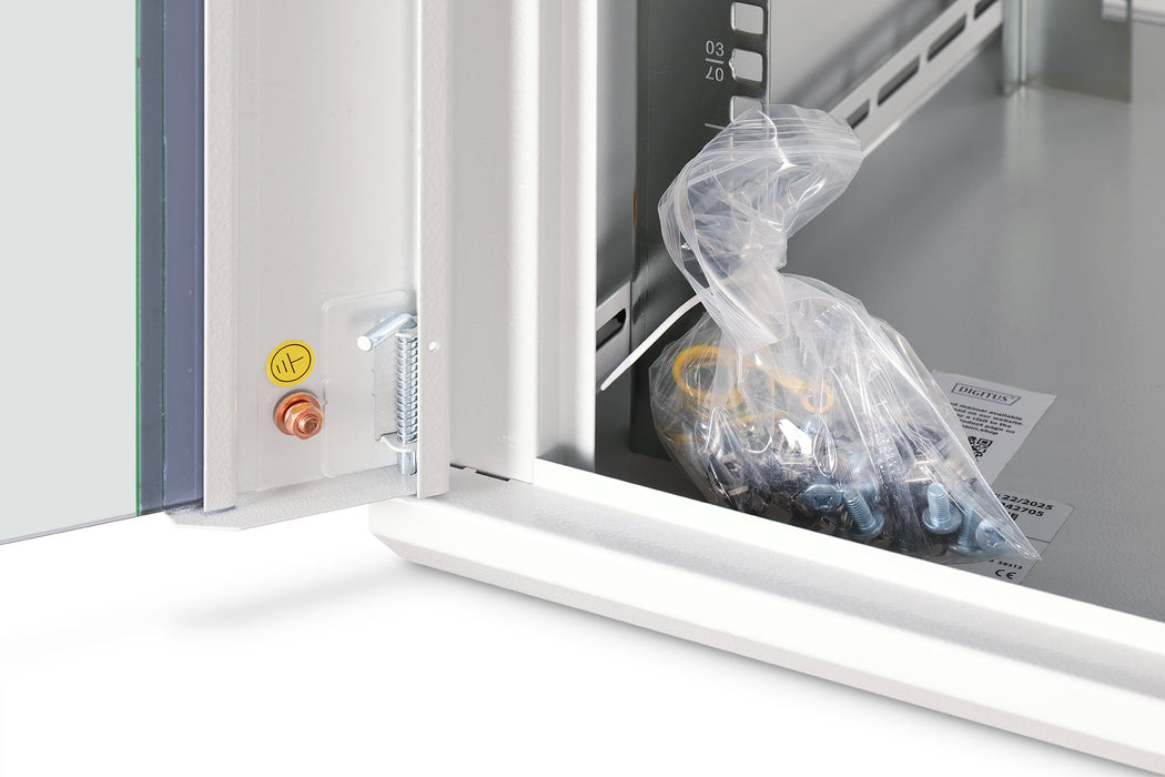 EAN 4016032221746 - Digitus DN-19 09U-6/6-EC armario rack 9U Bastidor de pared Gris imagen 4