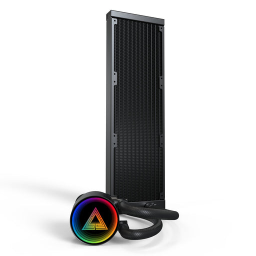 EAN 4710562745160 - Montech LightFlow ARGB 360 Procesador Sistema de refrigeración líquida todo en uno 12 cm Negro 1 pieza(s) imagen 2
