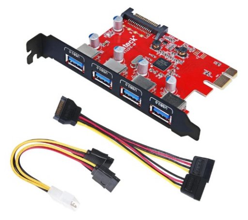 EAN 6957599305020 - Inateck KTU3FR-4P tarjeta y adaptador de interfaz Interno USB 3.2 Gen 1 (3.1 Gen 1) imagen 1