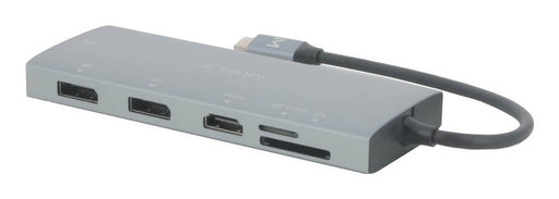 EAN 3700992537306 - Mobilis 020028 base para portátil y replicador de puertos Alámbrico USB 3.2 Gen 1 (3.1 Gen 1) Type-C Gris imagen 2