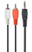 EAN 8716309024532 - Gembird 1.5m, 3.5mm/2xRCA, M/M cable de audio 1,5 m 3,5mm Negro, Rojo, Blanco imagen 1