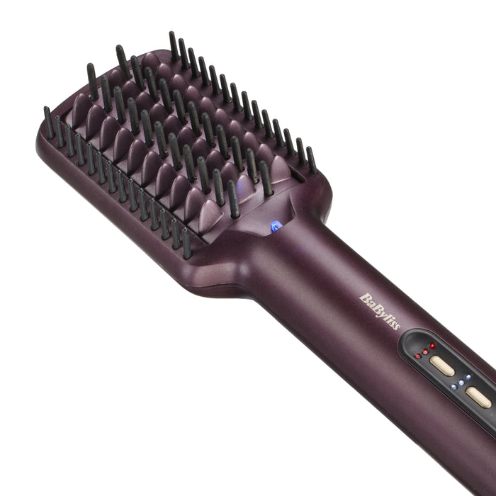 EAN 3030050197358 - BaByliss Air Power AS6400E Utensilio de peinado Cepillo alisador Airflow Granate 900 W 2,5 m imagen 7